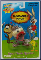 Tasmanian Devil (Heart Throb) from Looney Tunes - Figurines manufactured by Tyco [Front]