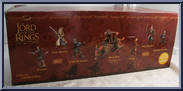 Aragorn / Elven Warrior / Uruk-Hai Soldier / Warg Rider / Eomer / King Theoden / Uruk-Hai Berserker from Lord of the Rings - Two Towers - Mini Character Replicas manufactured by Applause [Back]