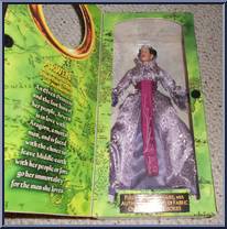 Arwen (Ornate Lavender Dress Box) from Lord of the Rings - Fellowship of the Ring - 12" Special Edition Collector Series manufactured by Toy Biz [Front]