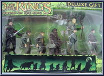 Deluxe Gift Pack (Cloth Capes) from Lord of the Rings - Fellowship of the Ring - Gift Packs manufactured by Toy Biz [Front]