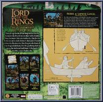 Frodo & Samwise Gamgee from Lord of the Rings - Fellowship of the Ring - Multi-Packs manufactured by Toy Biz [Back]