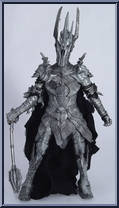 Sauron (Electronic Lights & Sounds) from Lord of the Rings - Fellowship of the Ring - Large Electronic Figures manufactured by Toy Biz [Loose]