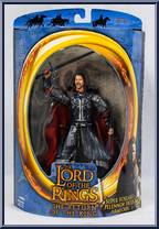 Aragorn (Super Poseable Pelennor Fields) from Lord of the Rings - Return of the King - Series 2 manufactured by Toy Biz [Front]