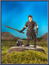 Frodo (Orc Armor) from Lord of the Rings - Return of the King - Series 1 manufactured by Toy Biz [Loose]