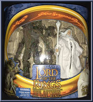 Treebeard (Branch Lifting) & Gandalf the White (Cloth Cape) (UK) Action Figure