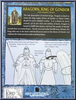 Aragorn King of Gondor (Sword Slashing Action) from Lord of the Rings - Trilogy - Return of the King - Series 1 manufactured by Toy Biz [Back]