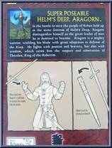 Aragorn (Helm's Deep, Super poseable) from Lord of the Rings - Trilogy - Two Towers - Series 3 manufactured by Toy Biz [Back]