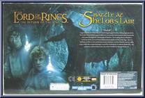 Battle At Shelob's Lair from Lord of the Rings - Trilogy - Gift Packs manufactured by Toy Biz [Back]
