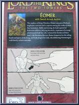 Eomer (Sword Attack Action) from Lord of the Rings - Trilogy - Two Towers - Series 1 manufactured by Toy Biz [Back]