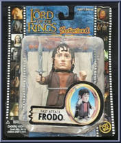 Frodo (Fast Attack) from Lord of the Rings - Trilogy - Motorized Twist 'Ems manufactured by Toy Biz [Front]