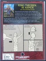 King Theoden in Armor (Sword Slashing Action) from Lord of the Rings - Trilogy - Two Towers - Series 1 manufactured by Toy Biz [Back]