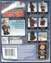 Legolas (Arrow Drawing) from Lord of the Rings - Trilogy - Motorized Twist 'Ems manufactured by Toy Biz [Back]