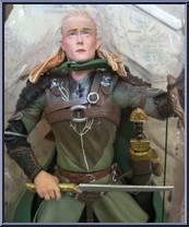 Legolas (Arrow Launching Action) from Lord of the Rings - Trilogy - Two Towers - Series 4 manufactured by Toy Biz [Front]
