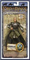 Legolas (Super Poseable, Dagger Throwing) from Lord of the Rings - Trilogy - Return of the King - Series 1 manufactured by Toy Biz [Front]
