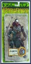 Lurtz (Real Arrow Launching Action) from Lord of the Rings - Trilogy - Fellowship of the Ring - Series 3 manufactured by Toy Biz [Front]
