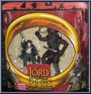 Pippin & Ugluk from Lord of the Rings - Two Towers - Multi-Packs manufactured by Toy Biz [Front]