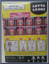Weather Girl from Lotta Looks - Basic Series manufactured by Mattel [Back]