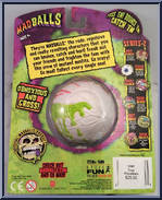 Oculus Orbus from Madballs - Series 2 manufactured by Basic Fun [Back]