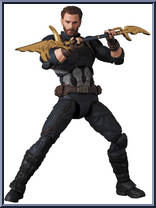 Captain America (Avengers: Infinity War) from Mafex - Marvel manufactured by Medicom [Loose]