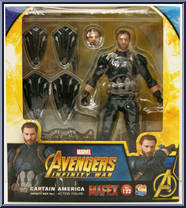 Captain America (Avengers: Infinity War) from Mafex - Marvel manufactured by Medicom [Front]