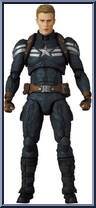 Captain America (Stealth Suit) (Winter Soldier) from Mafex - Marvel manufactured by Medicom [Loose]