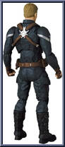 Captain America (Stealth Suit) (Winter Soldier) from Mafex - Marvel manufactured by Medicom [Loose]