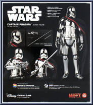 Captain Phasma (Last Jedi) from Mafex - Star Wars manufactured by Medicom [Back]