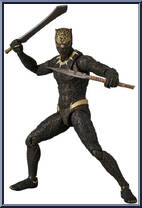 Killmonger (Black Panther) from Mafex - Marvel manufactured by Medicom [Loose]