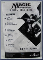 Nissa Revane from Magic the Gathering - Legacy Collection manufactured by Funko [Back]