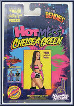 Chelsea Green from Major Wrestling Figure Podcast - Major Bendies - Exclusives manufactured by Unknown [Back]