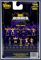 Dynamite Kid from Major Wrestling Figure Podcast - Big Rubber Guys manufactured by Unknown [Back]