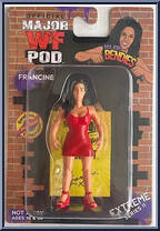 Francine from Major Wrestling Figure Podcast - Major Bendies - Extreme Series 2 manufactured by Unknown [Front]