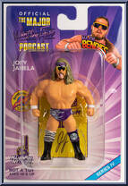 Joey Janela from Major Wrestling Figure Podcast - Major Bendies - Series 4 manufactured by Unknown [Front]