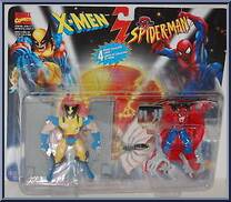 Battle Ravaged Wolverine & Vampire Spider-Man