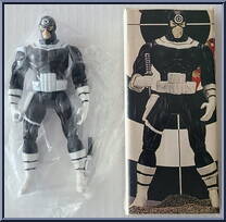 Bullseye from Marvel - Exclusives manufactured by Toy Biz [Front]