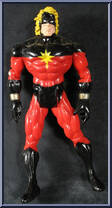 Captain Marvel from Marvel - Gold manufactured by Toy Biz [Loose]