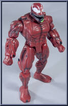 Carnage from Marvel - Shape Shifters manufactured by Toy Biz [Loose]