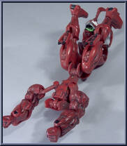 Carnage from Marvel - Shape Shifters manufactured by Toy Biz [Loose]
