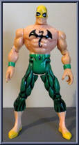 Iron Fist from Marvel - Gold manufactured by Toy Biz [Loose]