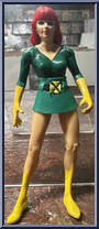 Marvel Girl from Marvel - Gold manufactured by Toy Biz [Loose]