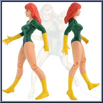 Marvel Girl from Marvel - Gold manufactured by Toy Biz [Loose]
