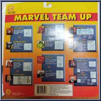 New Spider-Man / Invisible Woman from Marvel - Team-Up manufactured by Toy Biz [Back]