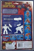 Wolverine (Shadow) from Marvel - Shape Shifters 2003 manufactured by Toy Biz [Back]