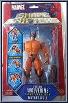 Wolverine (Shadow) from Marvel - Shape Shifters 2003 manufactured by Toy Biz [Front]