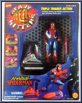 Amazing Spider-Man from Marvel - Heavy Hitters manufactured by Toy Biz [Front]
