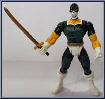 Taskmaster from Marvel - Gold manufactured by Toy Biz [Loose]