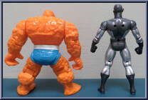 Thing & War Machine from Marvel - Wal-Mart 2-Packs manufactured by Toy Biz [Loose]