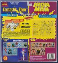 Thing & War Machine from Marvel - Wal-Mart 2-Packs manufactured by Toy Biz [Back]