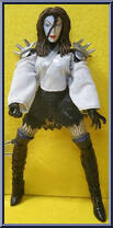 Typhoid Mary from Marvel - Super-Villains - The Vault manufactured by Toy Biz [Loose]