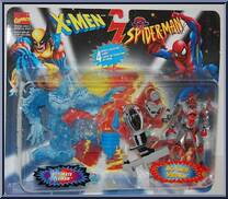 Utlimate Iceman & Anti-Vampire Spider-Man Action Figure
